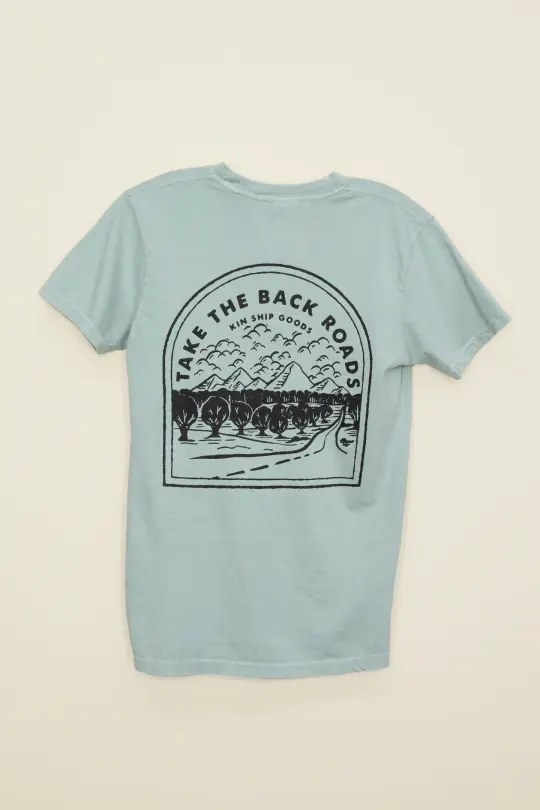 Back Roads Pocket Tee