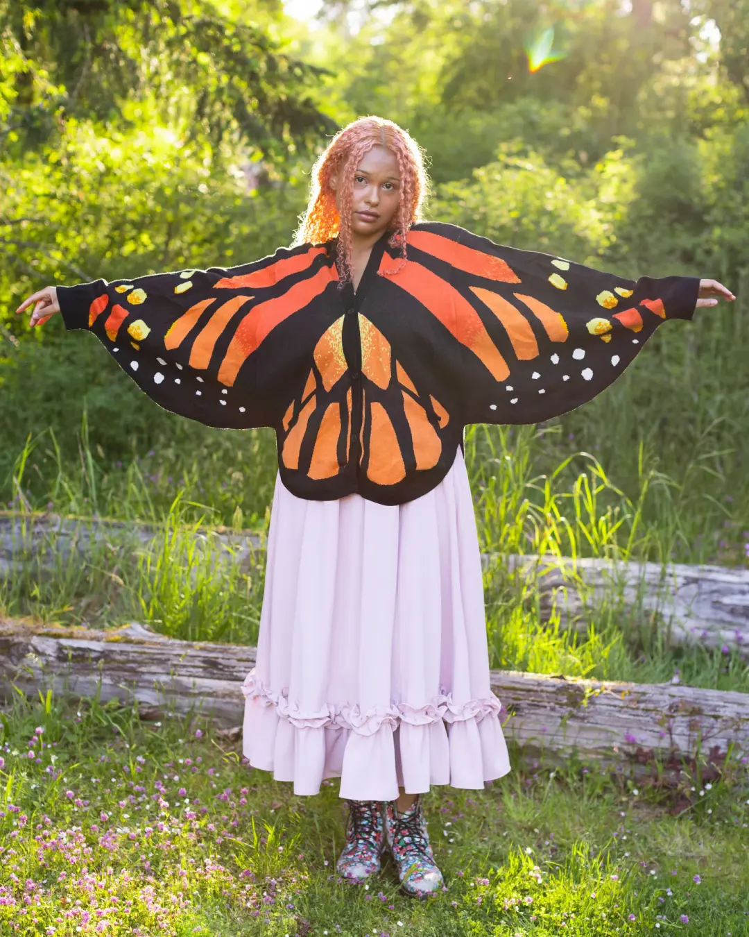 Monarch Butterfly Cardigan