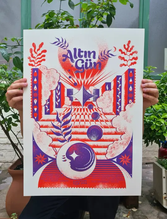 ALTIN GÜN (gigposter Paris 2024)