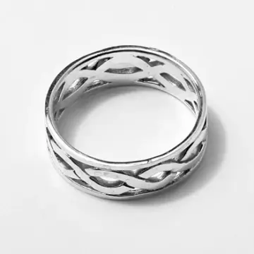 Unisex Celtic Band Ring