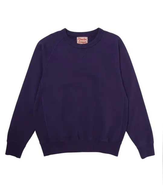 Crewneck - Super Looper French Terry - Purple
