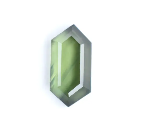 Australian Portrait Hex Sapphire 1.64ct 10.79x5.30x2.32mm S0004