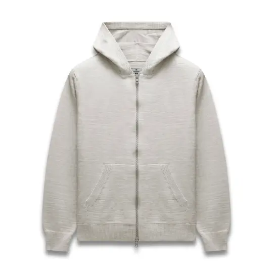 Cotton Slub Laurel Zip Hoodie