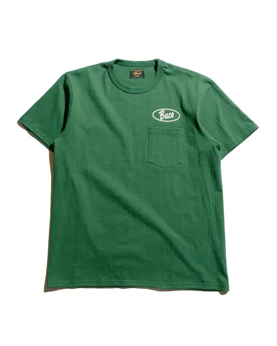 The Real McCoy's BC25005 Buco Tee / Enthusiast Green