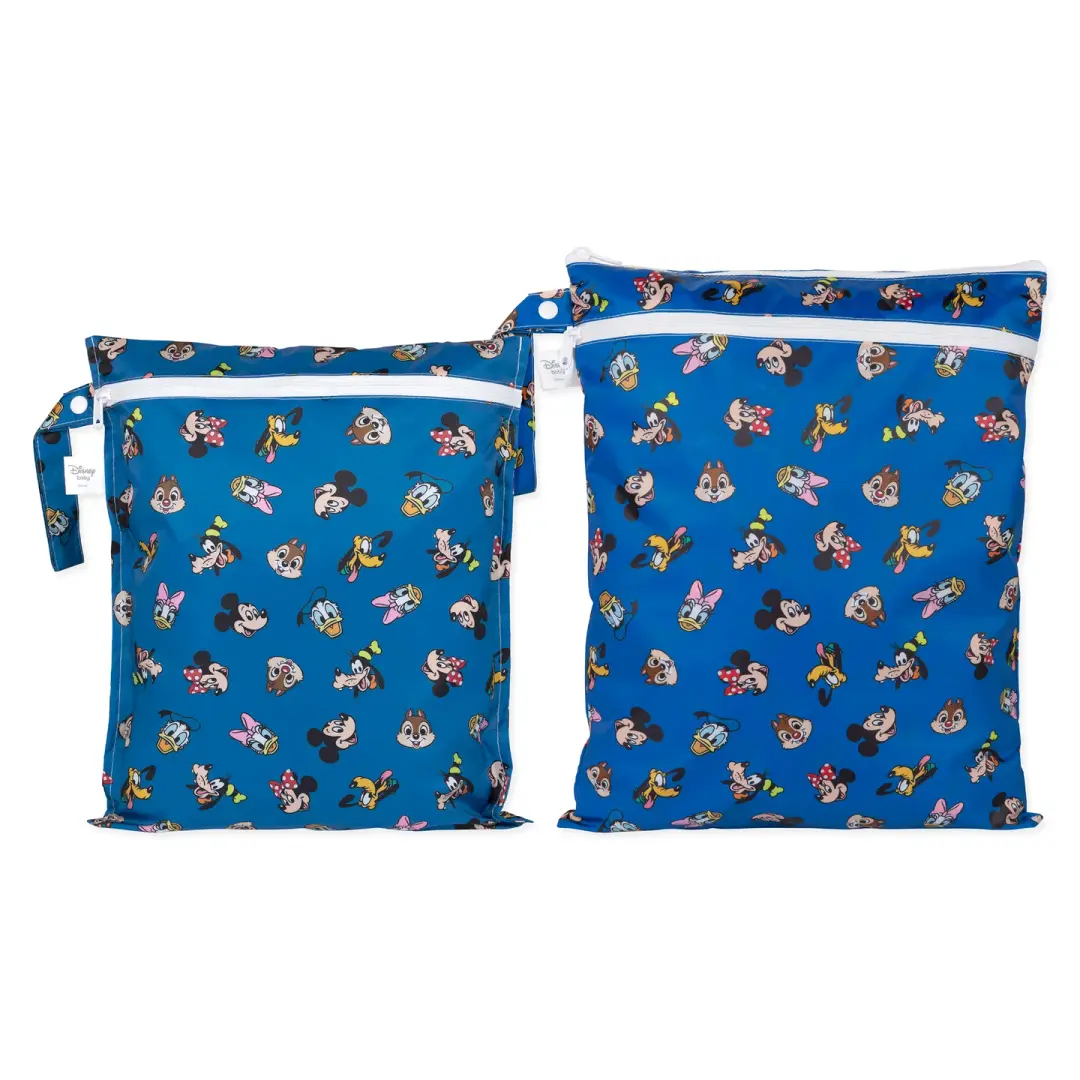 Wet Bag + Wet/Dry Bag Set: Mickey & Friends Forever