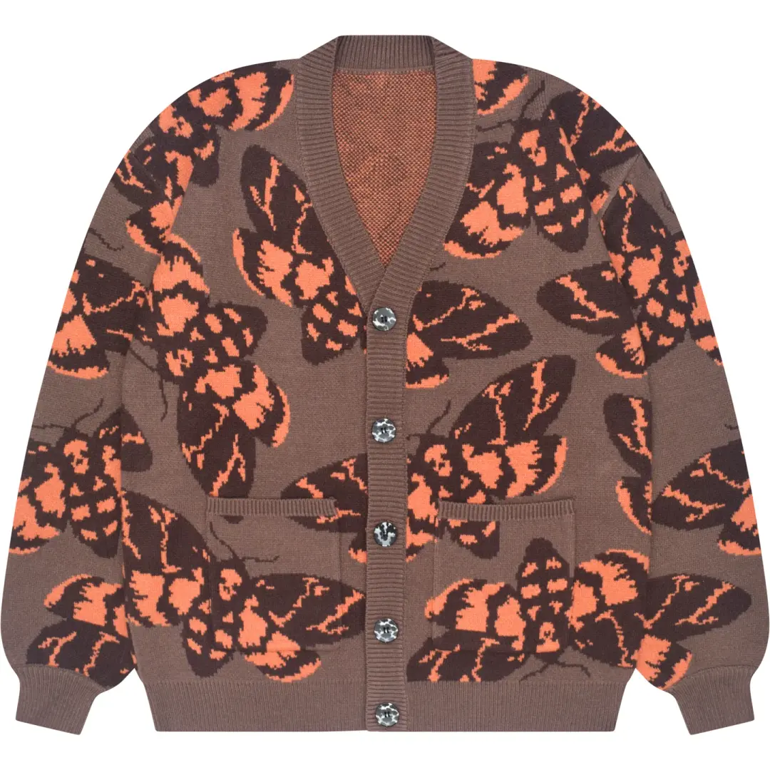 Death's-Head Hawkmoth Cardigan