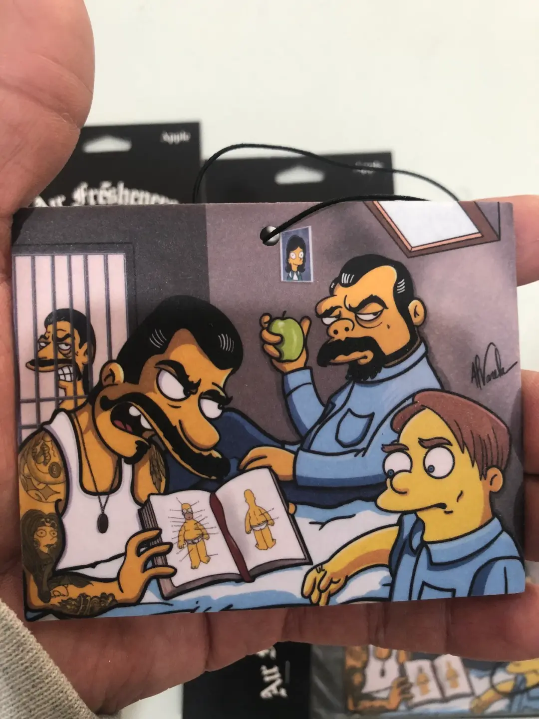 The black book air freshener
