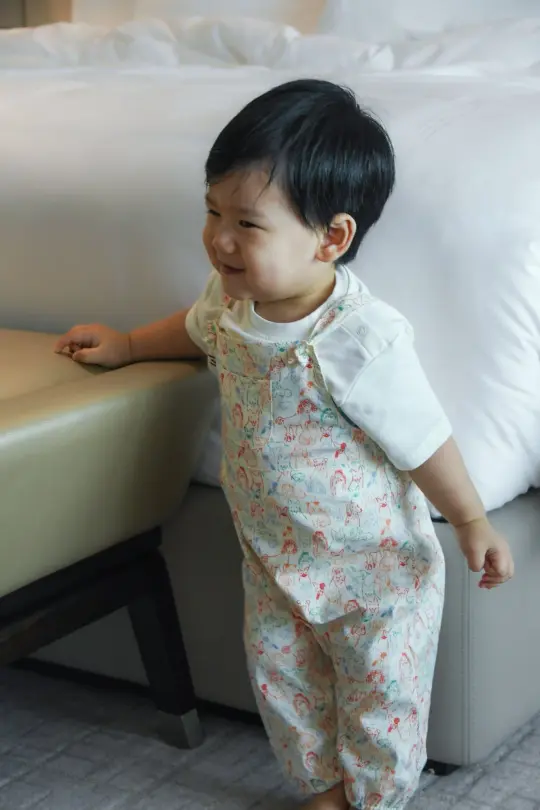 Emery Jumpsuit - Colourful Puppies