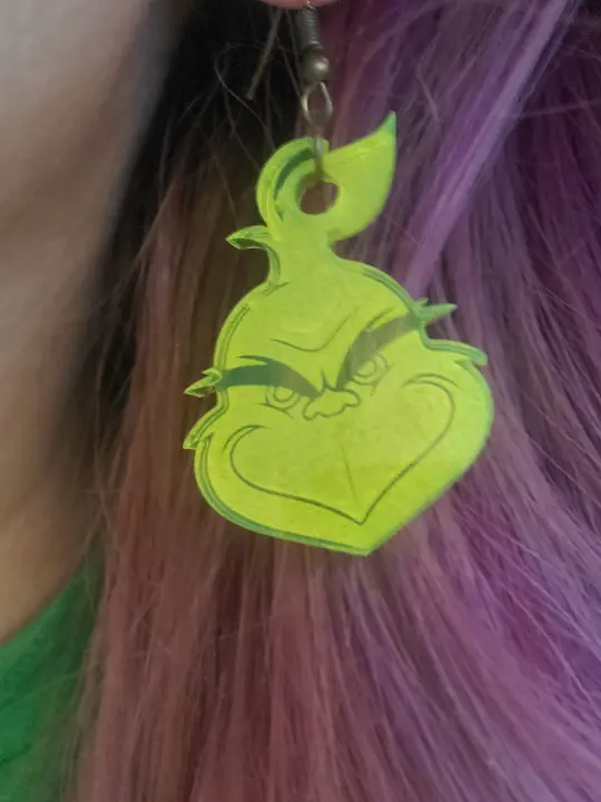 Grinch Earrings