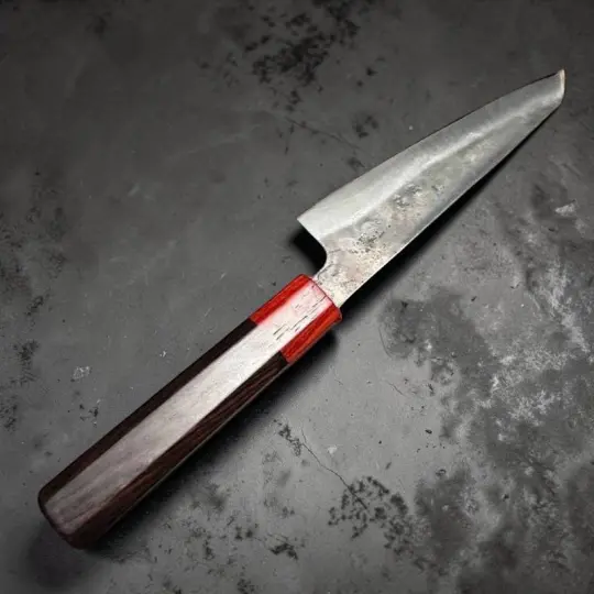 Dao Vua V3 52100 Carbon Steel 150mm Honesuki (Poultry Knife)
