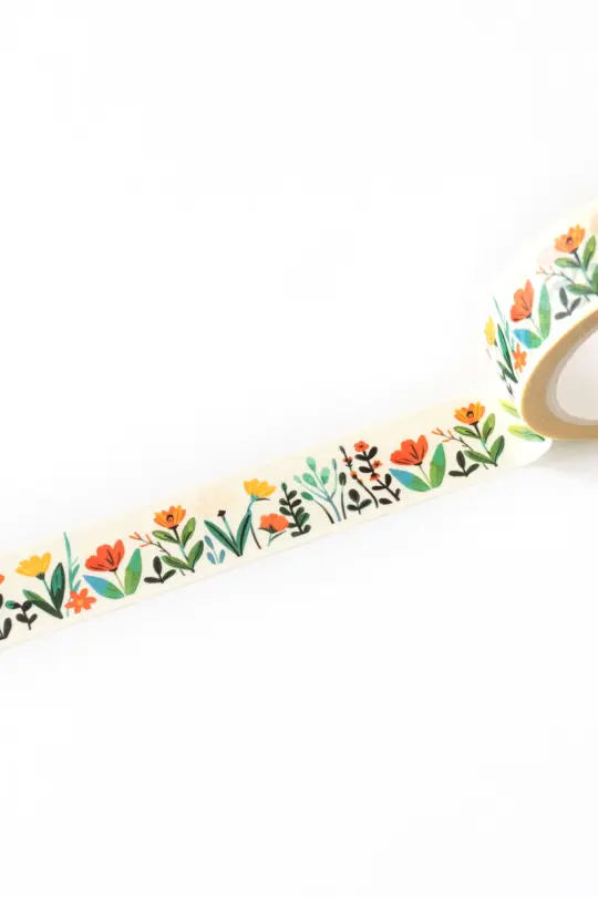 Wildflower Botanical Washi Tape