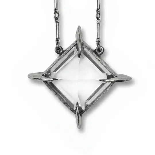 Tomb of Memory. Cat Claws. Medium. Clear Quartz Necklace. *Limited*