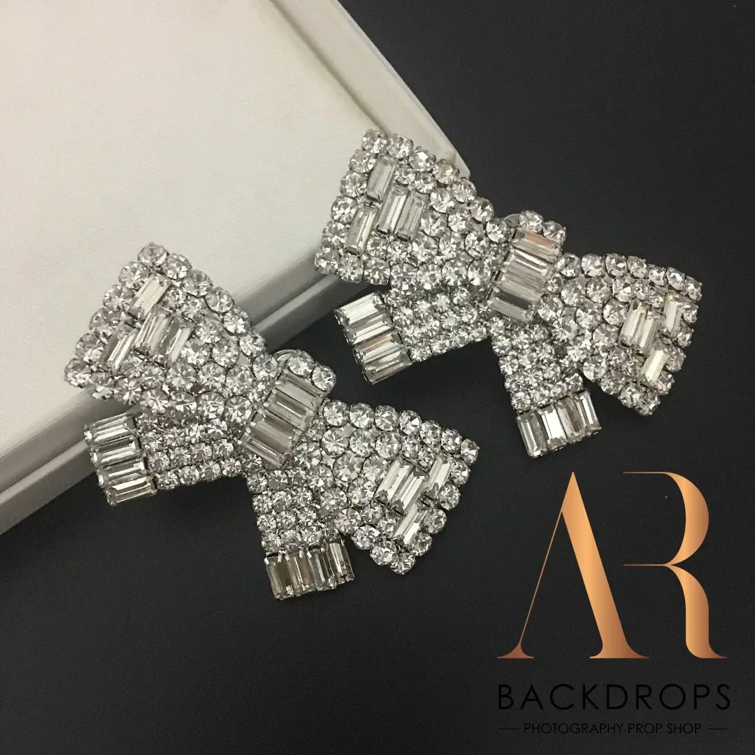 Luxury Bow clip earrings
