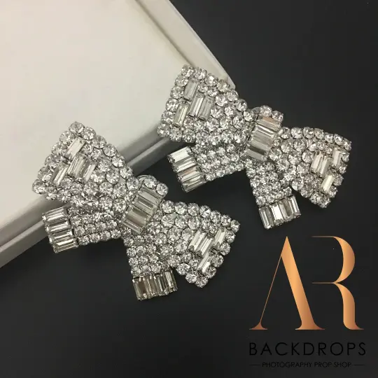 Luxury Bow clip earrings