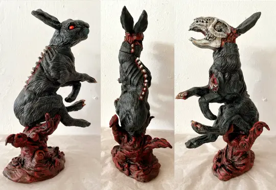 'His majesty of cold' cast resin statue