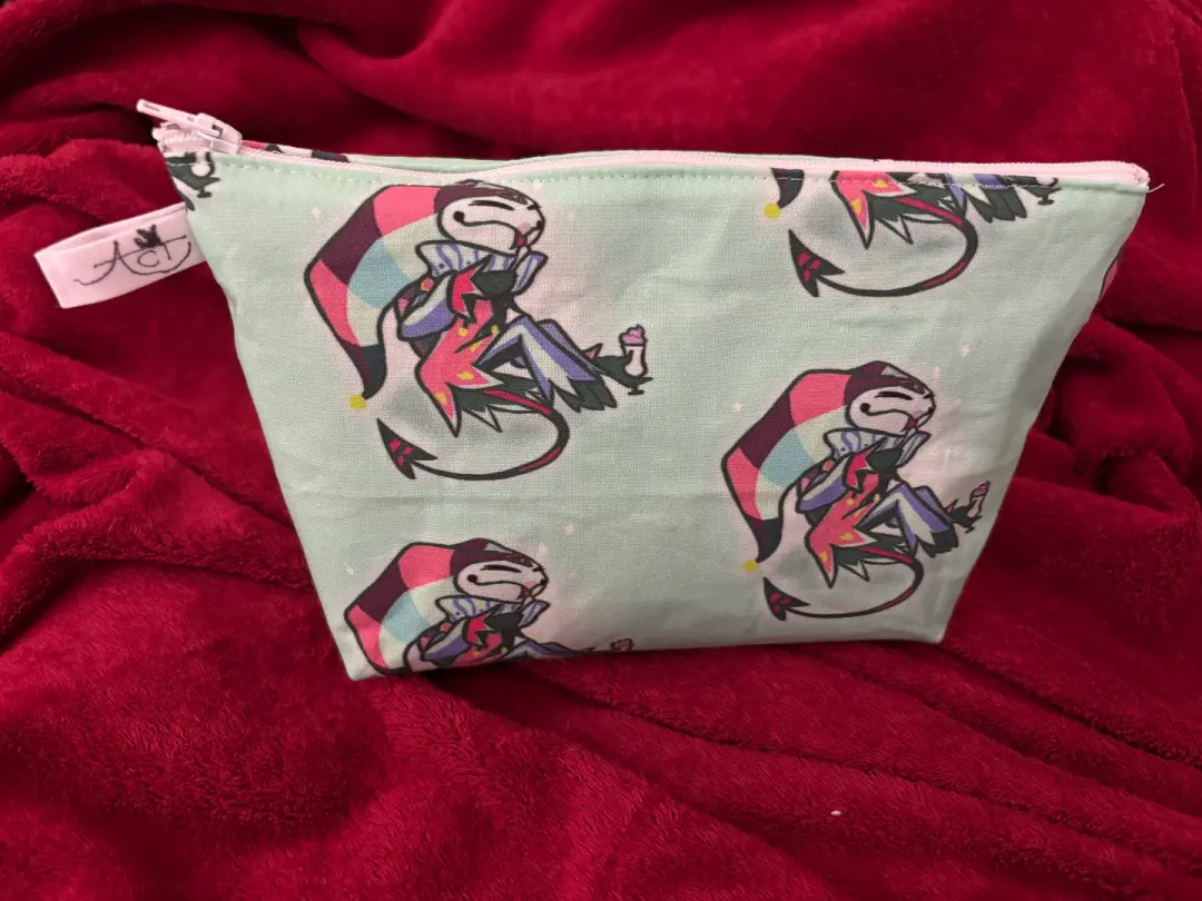 Hellish Clown Zipper Pouch