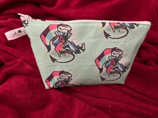 Hellish Clown Zipper Pouch