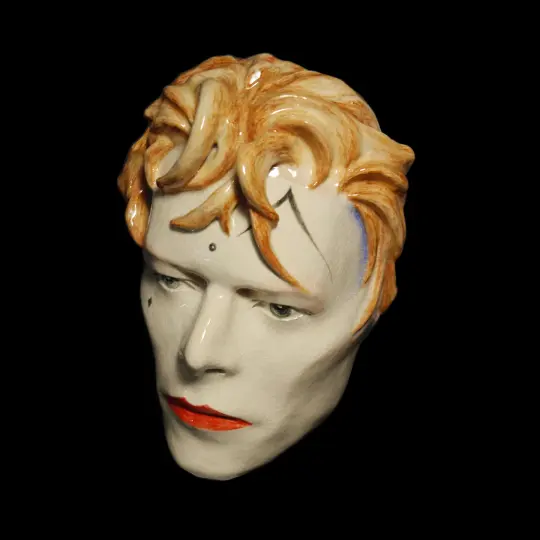 'Ashes To Ashes' Painted Ceramic Mask Sculpture (Pre-Order)