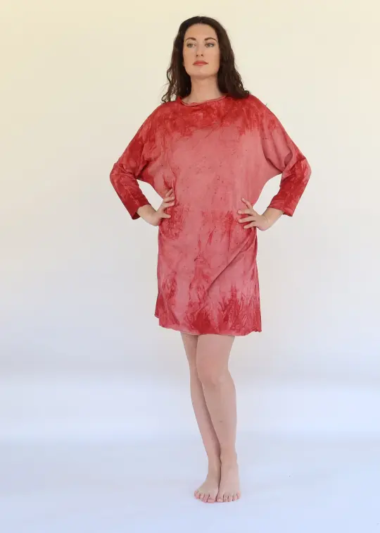 Roll Neck Poppy Tunic Kaftan