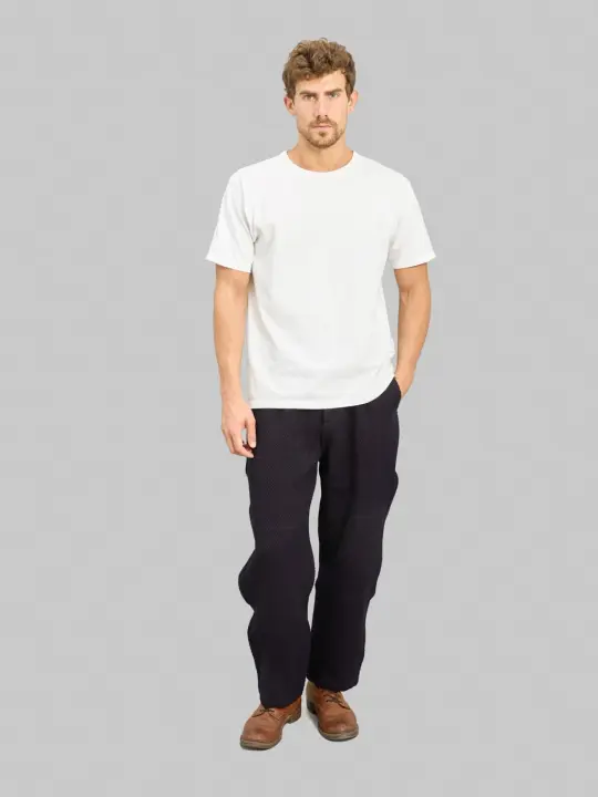 Momotaro Jeans MXPT1021 Indigo Heavy Sashiko Pants