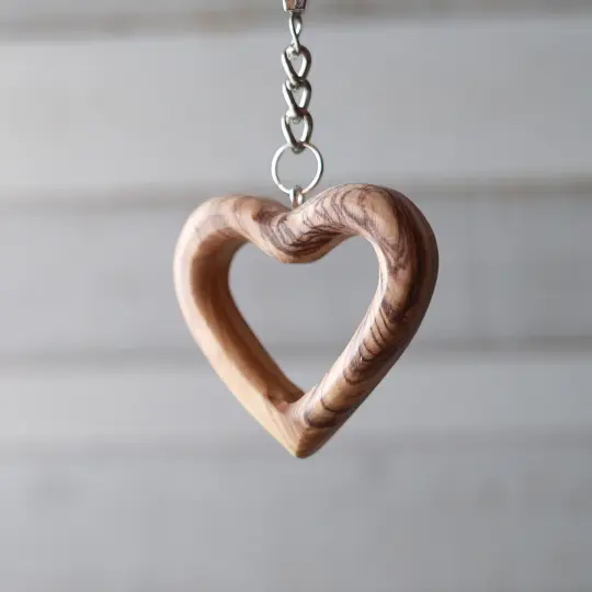 Heart Keychains From The Holy Land