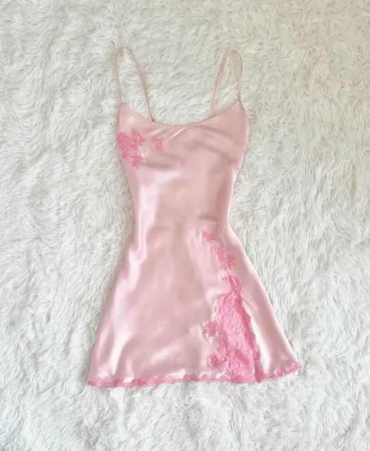 Pink Printed Strapless Satin Waisted A-Line Miniskirt homecoming dress R2620