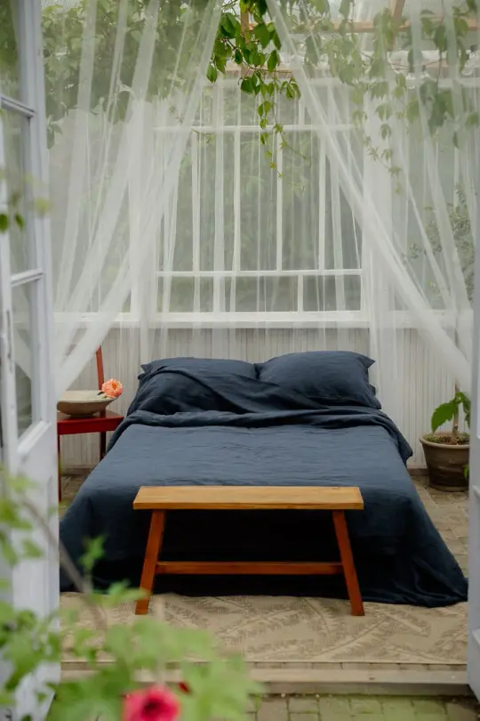 Linen Duvet Cover Set (3 pcs)
