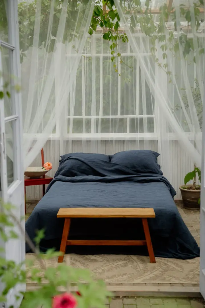 Linen Duvet Cover Set (3 pcs)