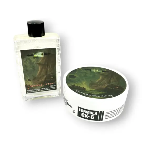Ellen Austin Artisan Shave Soap & Aftershave Bundle | Ultra Premium CK-6 Formula | A High Strangeness Homage!