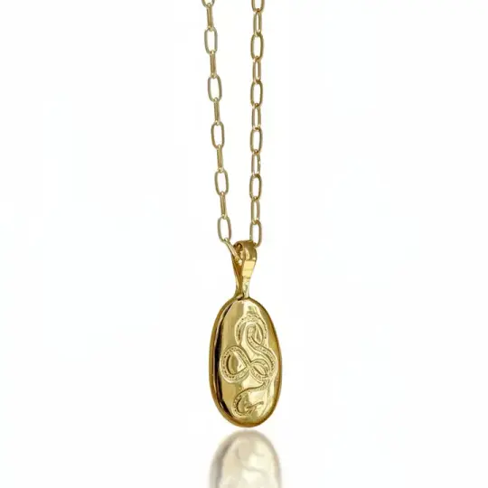 Serpent Rising Snake Pendant
