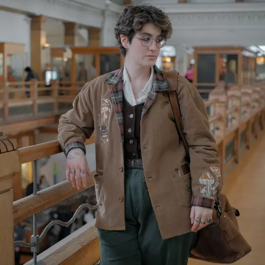 Fairy Ring Mushroom // The Botanist's Journal Jacket [discontinued]