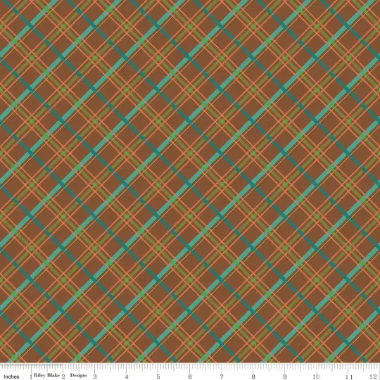 Brown Plaid from Autumn Afternoon