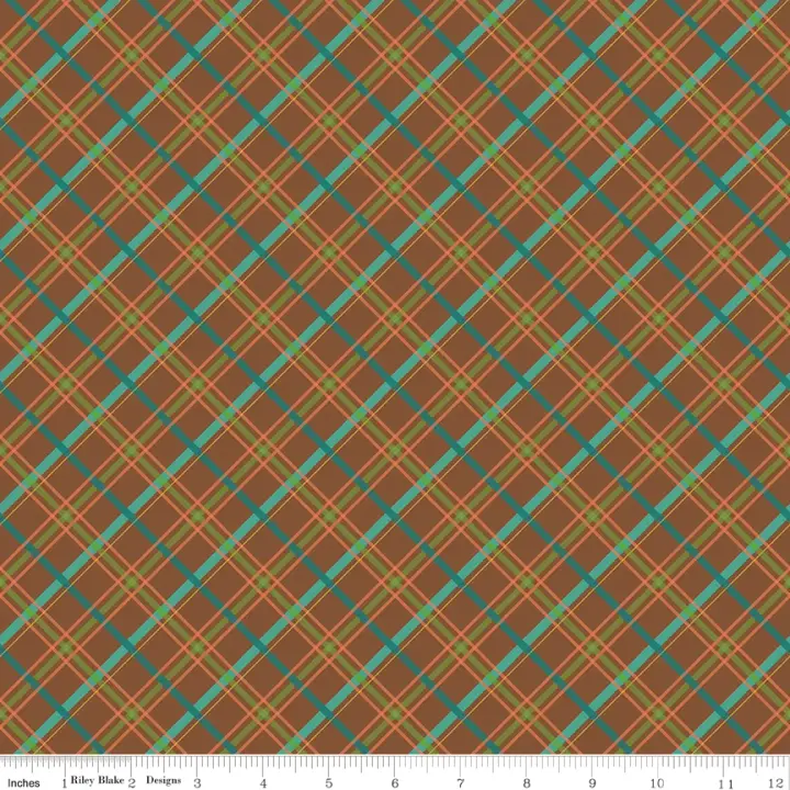Brown Plaid from Autumn Afternoon