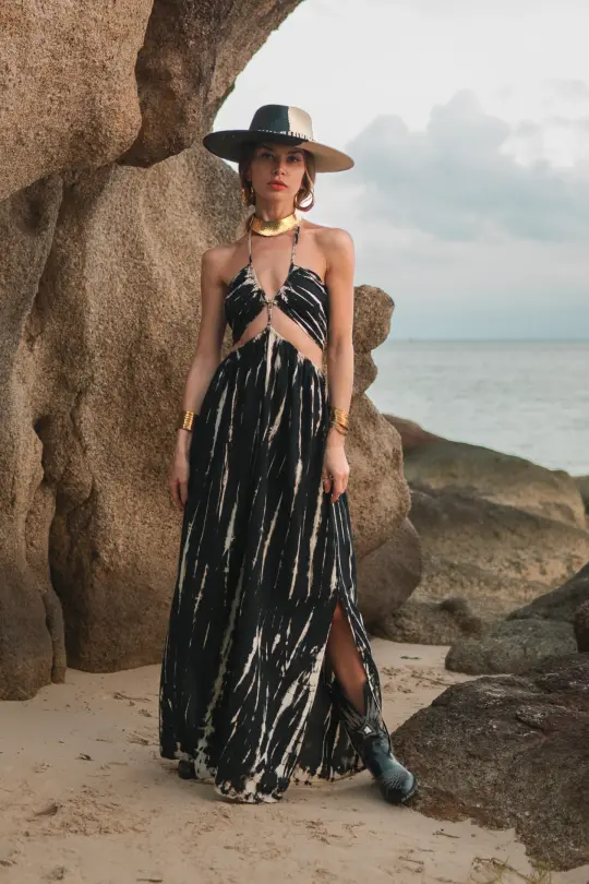 Aphrodite Dress Black
