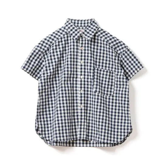 Navy Check Shirt [SDL-5015B]