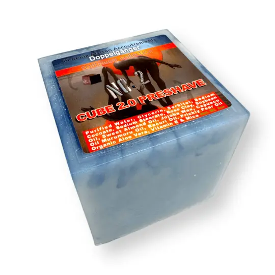 Doppelgänger Continuum No.2 CUBE 2.0  Preshave Soap | Homage to a Discontinued Gem!