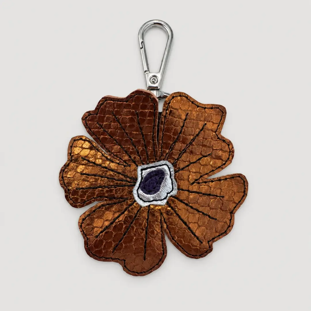 the leather poppy bag charm 36-of-70