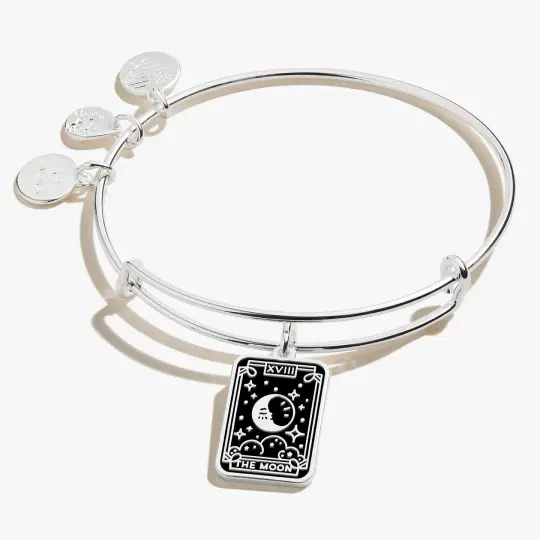 Moon Tarot Charm Bangle