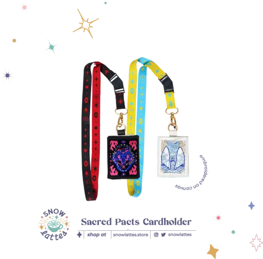 Sacred Pact - Angel's Pact & Devil's Pact Card Holder