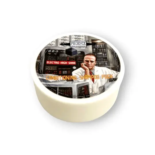 Doppelgänger Electro High Shine Conditioning Shampoo Puck | Homage To A Fresh, Masculine Classic!