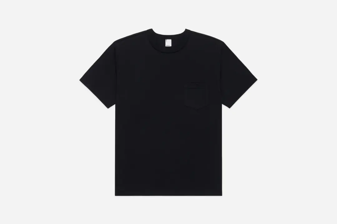 Pima Pocket T-Shirt ~ Black (2 Pack)