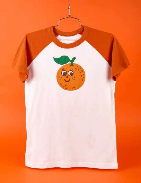 Produce Raglan Tee - Orange *FINAL SALE*