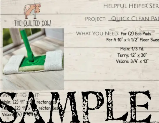 Helpful Heifer Quick Clean Pads
