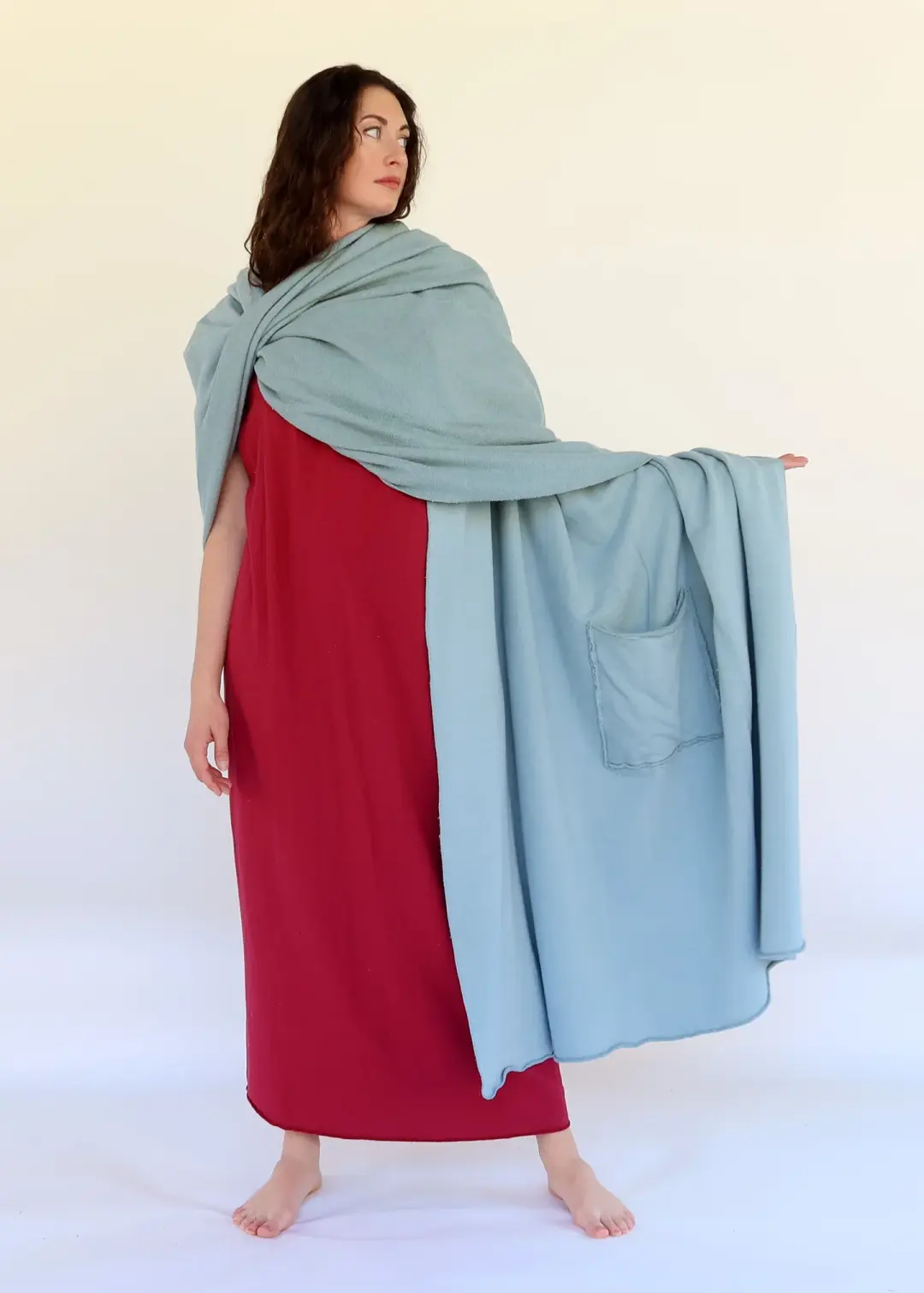 Hooded 3 Yard Wrap