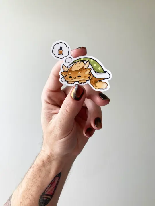 Hibernaty Dragon Sticker
