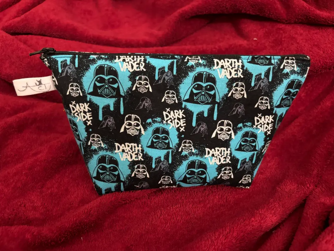Dark Sided Zipper Pouch