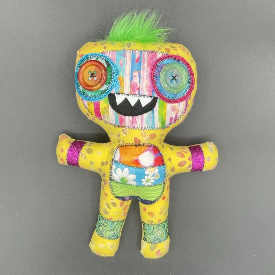 Harris - A Monstrously Loveable Monster Doll