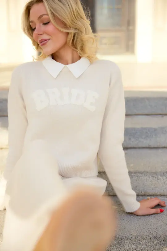 Bride Sweater in Oatmeal