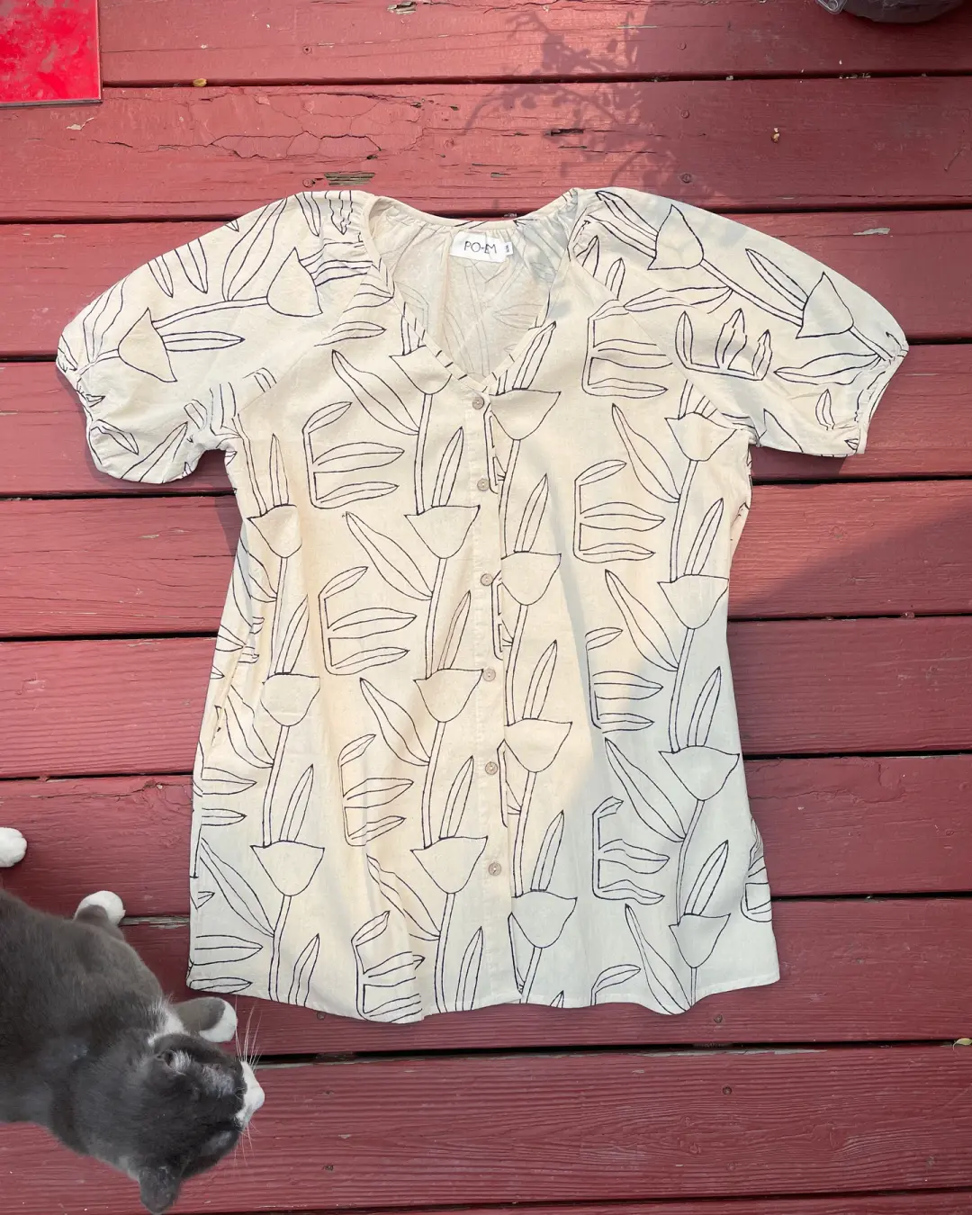 Tulipano Summer Dress Cotton Blockprint