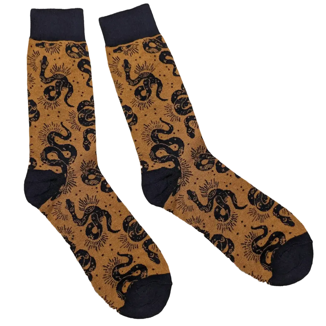 Esoteric Snake Socks